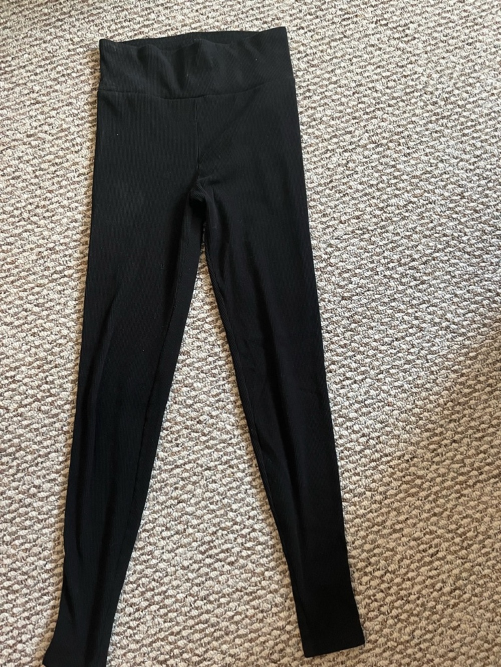 Black High-Waist Seamless Leggings